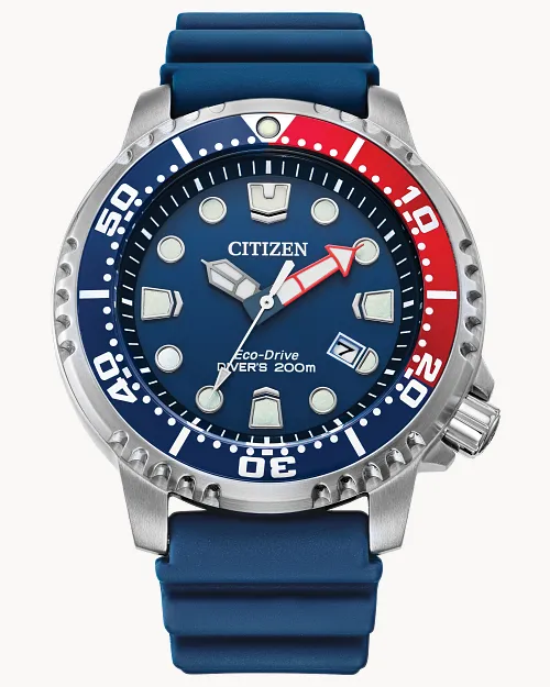 Promaster Dive Blue Dial Polyurethane Strap BN0168 06L CITIZEN